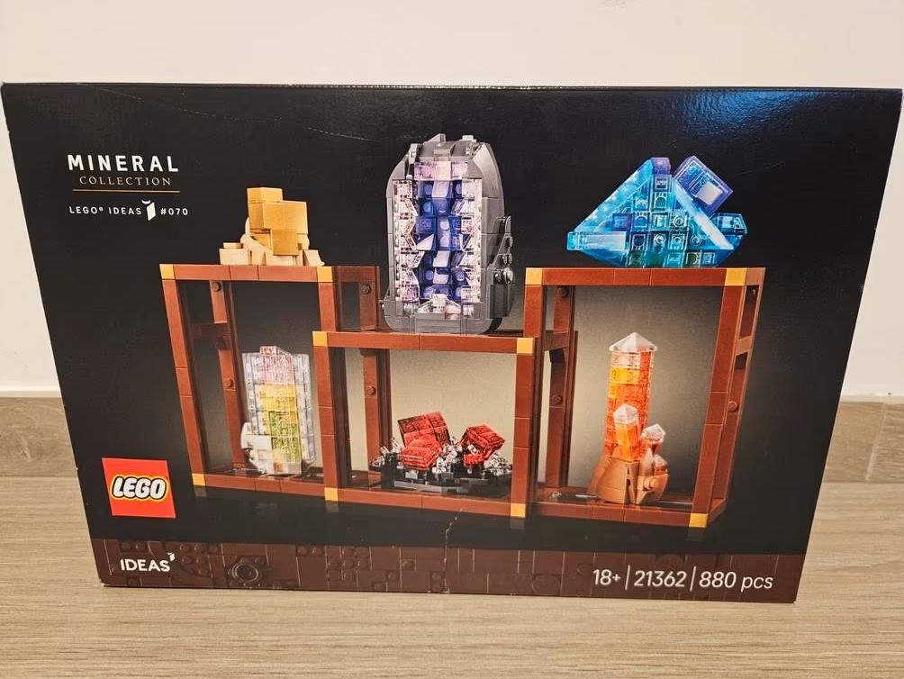 LEGO 21362 - Ideas - Mineral Collection (NIEUW), Neuf, Enlèvement ou Envoi, Pièces supplémentaires incluses, Lego