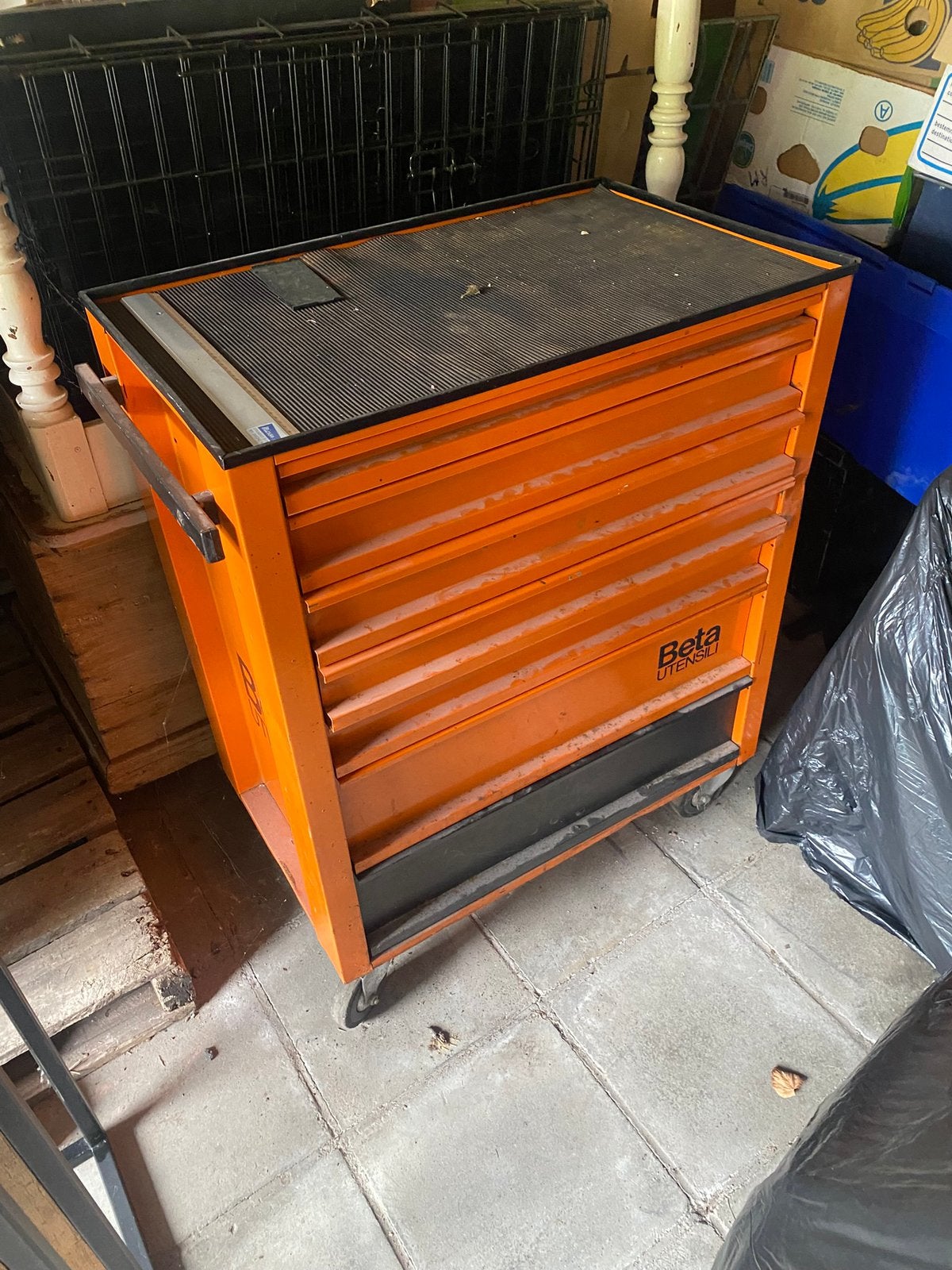 Materiaalkoffer garage., Ophalen of Verzenden, Gebruikt