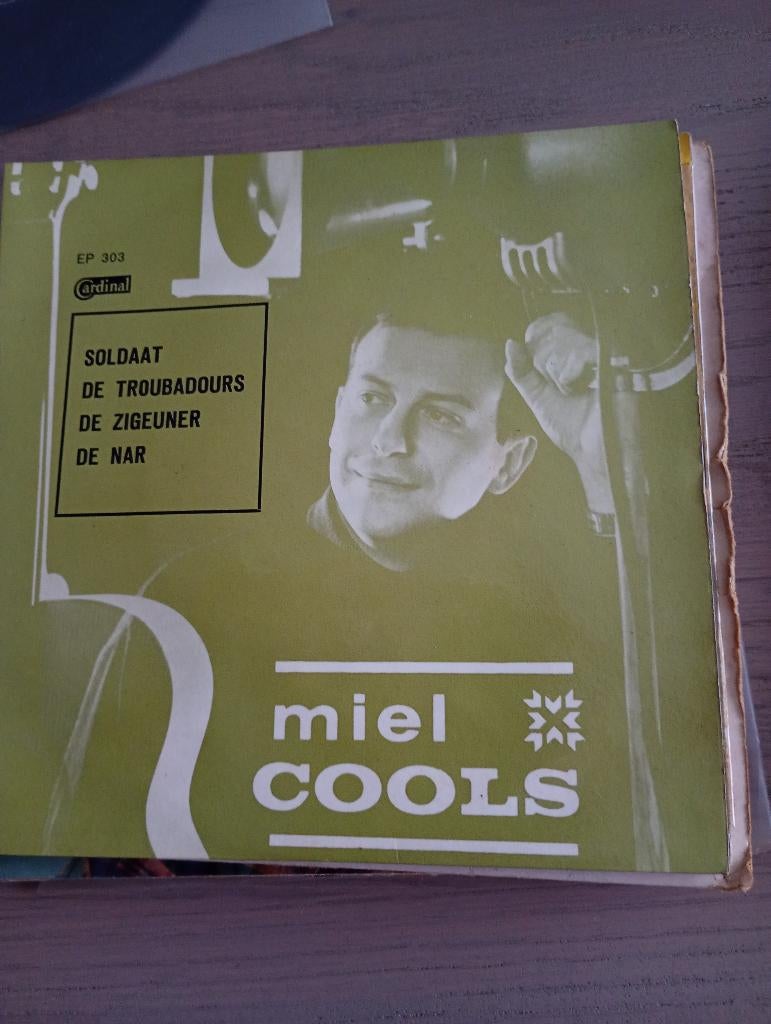 Miel Cools - EP De troubadours, EP, Ophalen of Verzenden, Gebruikt, Nederlandstalig