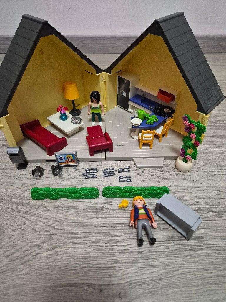 Playmobil Dollhouse Mijn Meeneempoppenhuis (setnummer 5167), Enfants & Bébés, Bâtiment, Autres séries, Utilisé, Kit complet