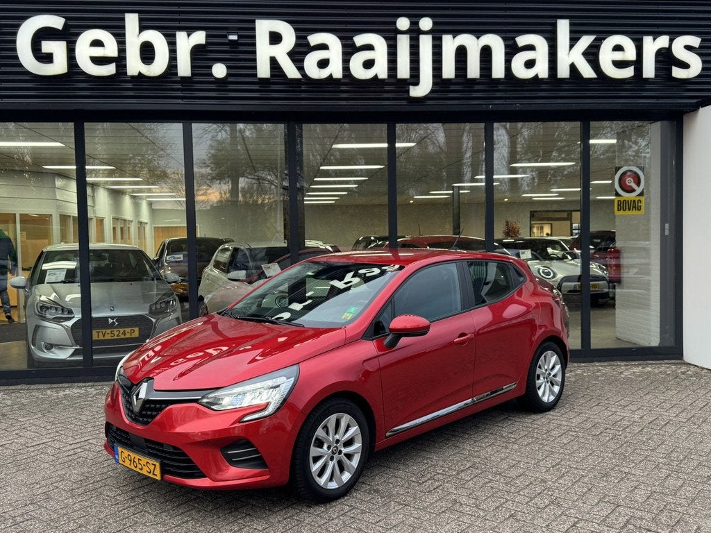 Renault Clio 1.0 TCe 101pk Zen*Airco*Trekhaak*, Rouge, Achat, Euro 6, Boîte manuelle