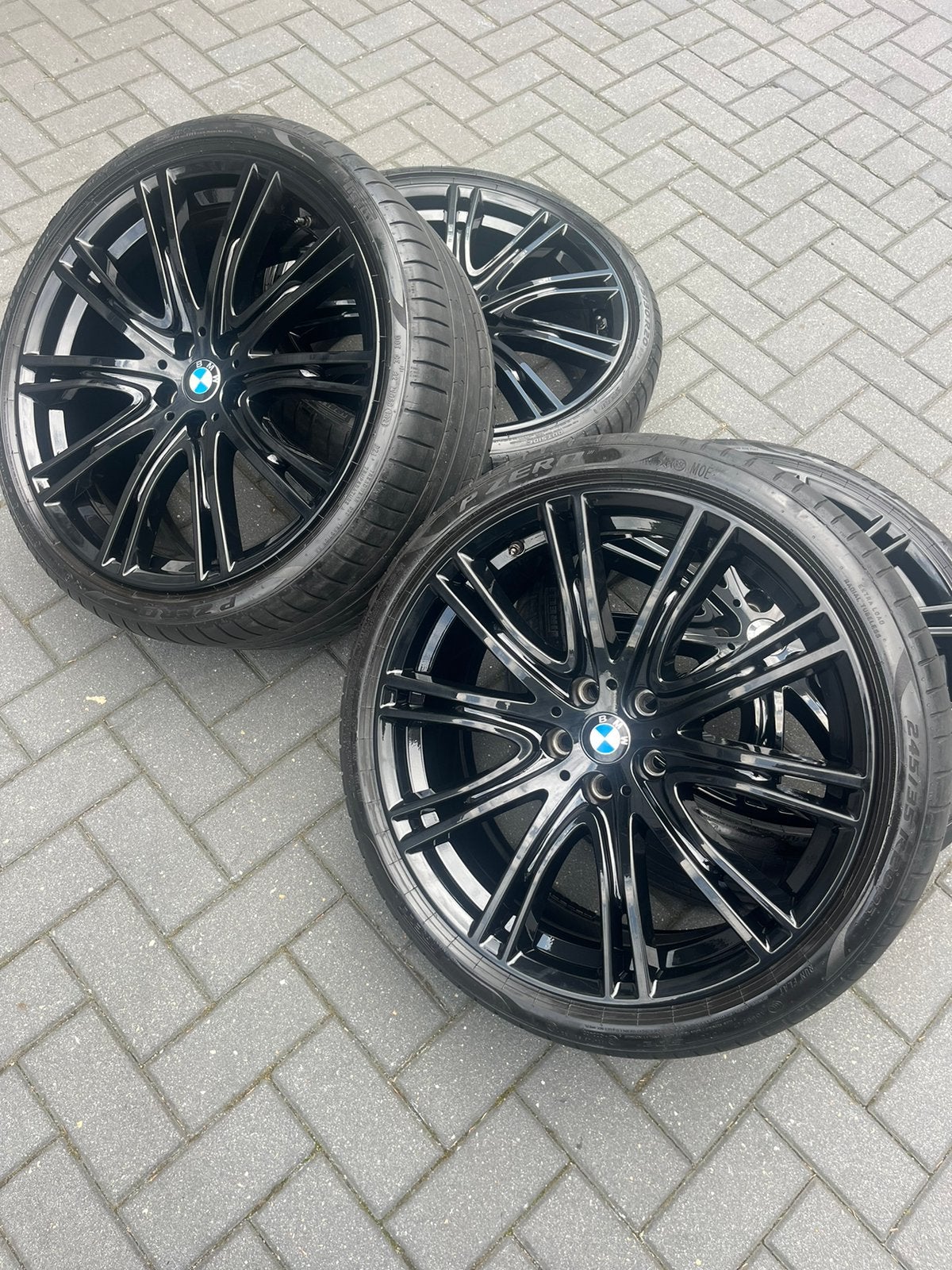 20 INCH BMW 759i BLACK ORIGINEEL G30 G31 5 SERIE ZOMERSET, Auto-onderdelen, Banden en Velgen, Zomerbanden, 20 inch, Ophalen