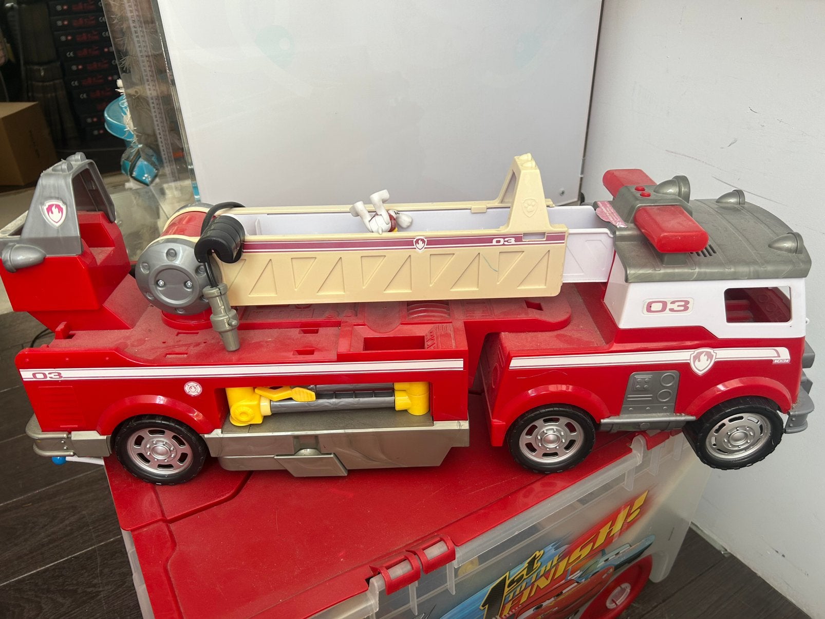 Paw patrol, Ophalen, Gebruikt