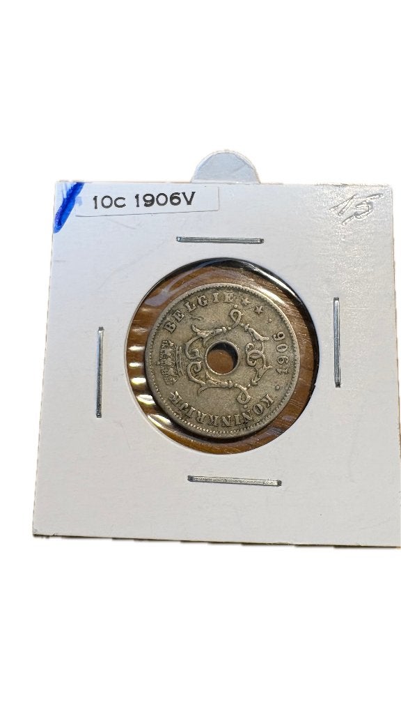 LEOPOLD II : 10 centimes 1906V, Enlèvement ou Envoi