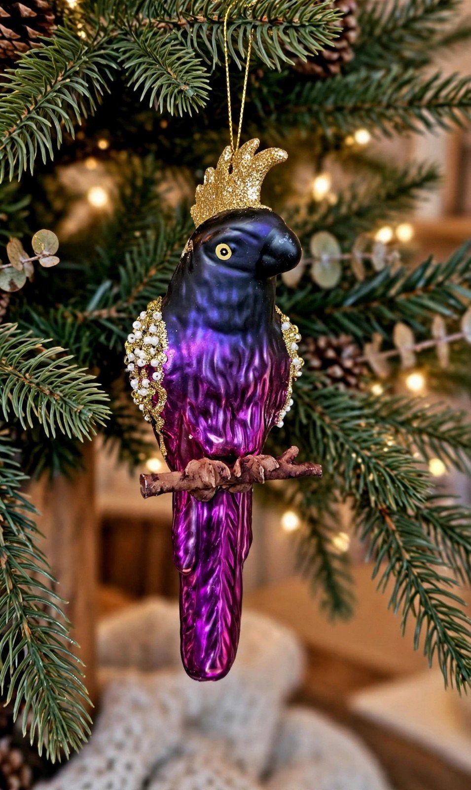 kerstbal kaketoe, Ophalen of Verzenden