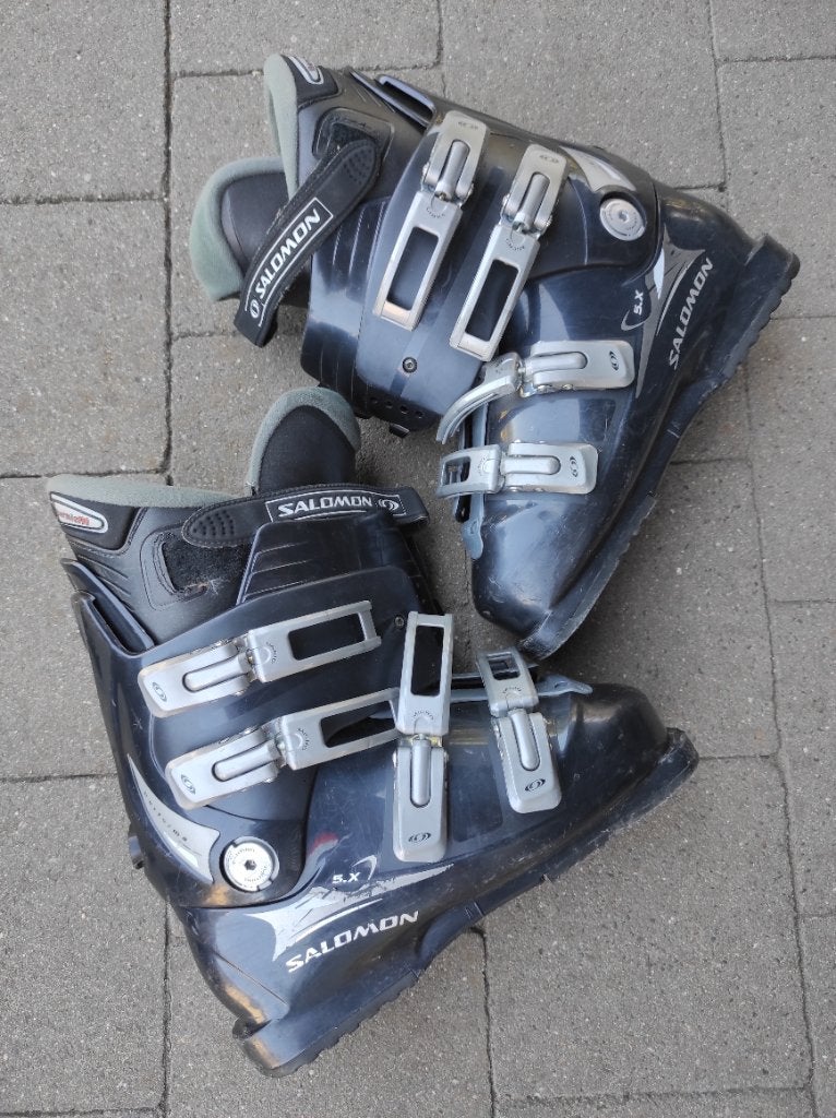 Chaussure de ski Salomon (taille 42), Salomon, Enlèvement, Utilisé, Chaussures