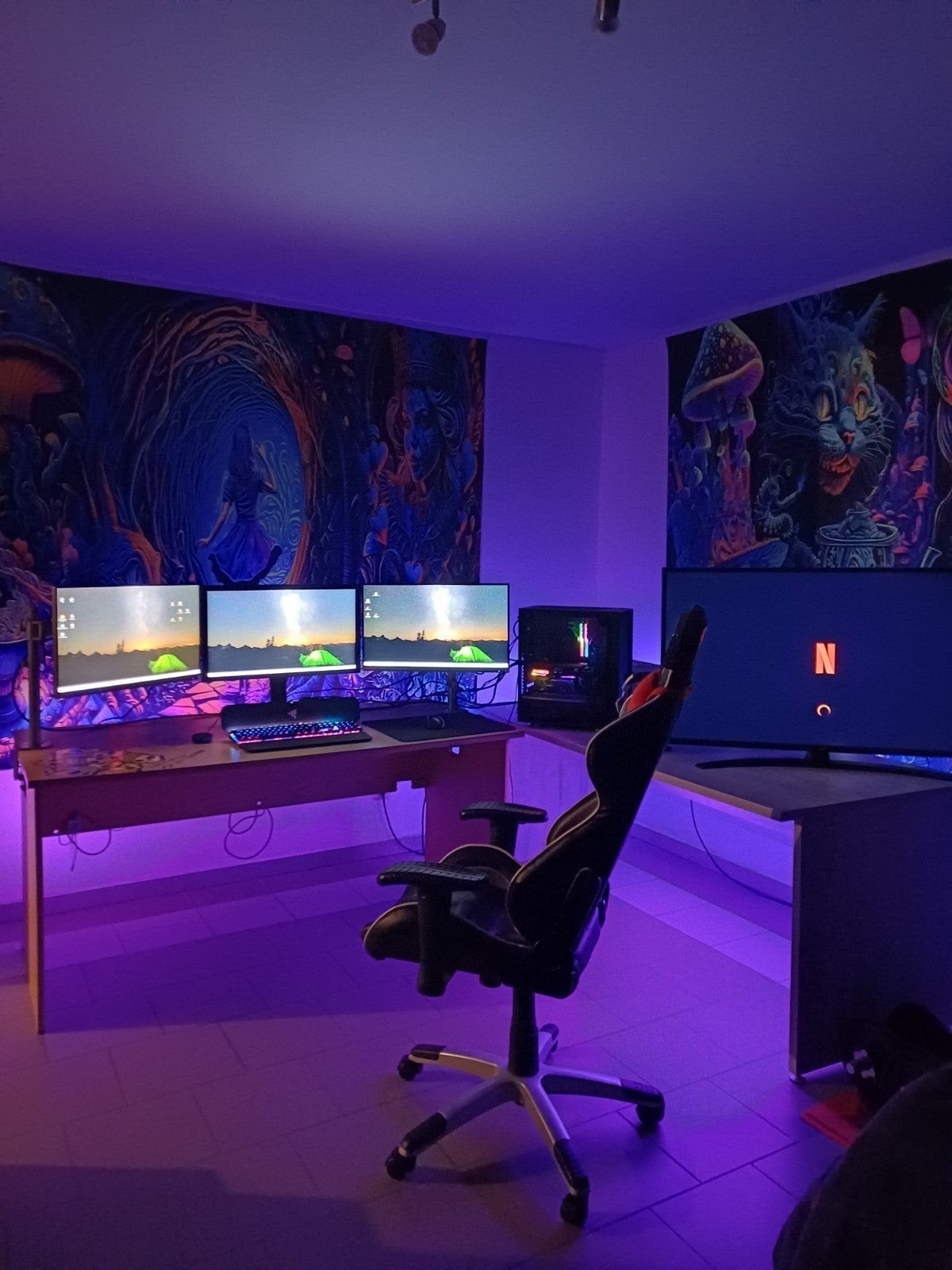 144 hz gamescherm met monitorarm. 24.5 inch, 1 ms., Informatique & Logiciels, Moniteurs, Enlèvement