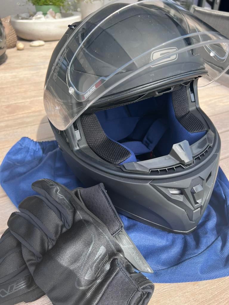 Casque & gants de moto S, Motos, Enlèvement ou Envoi, S