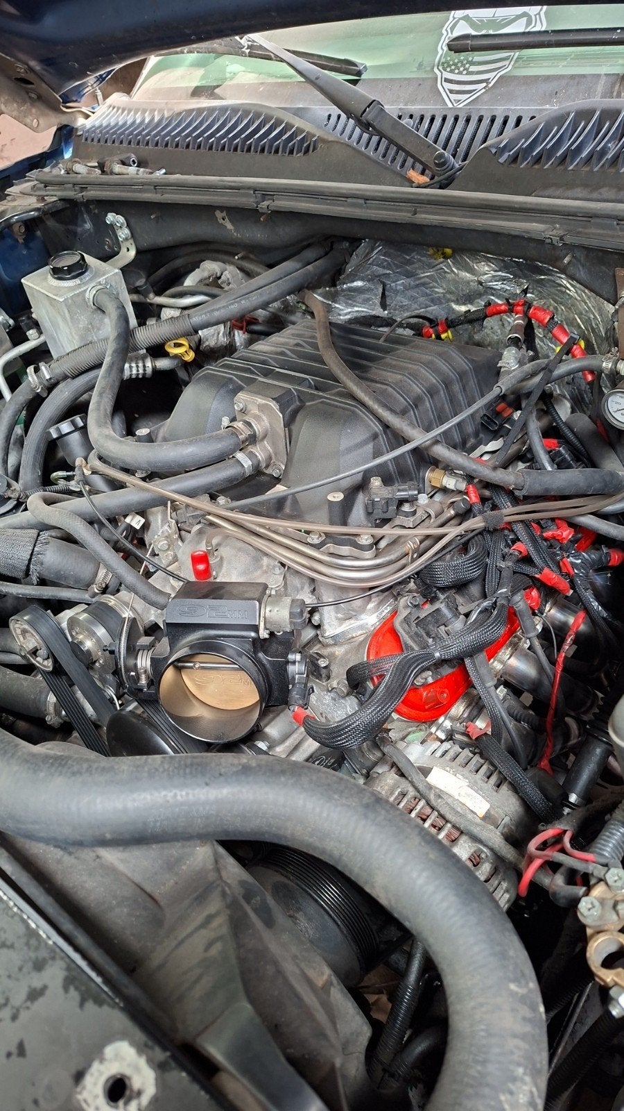V8 LS2 LSA met supercharger, Ophalen of Verzenden