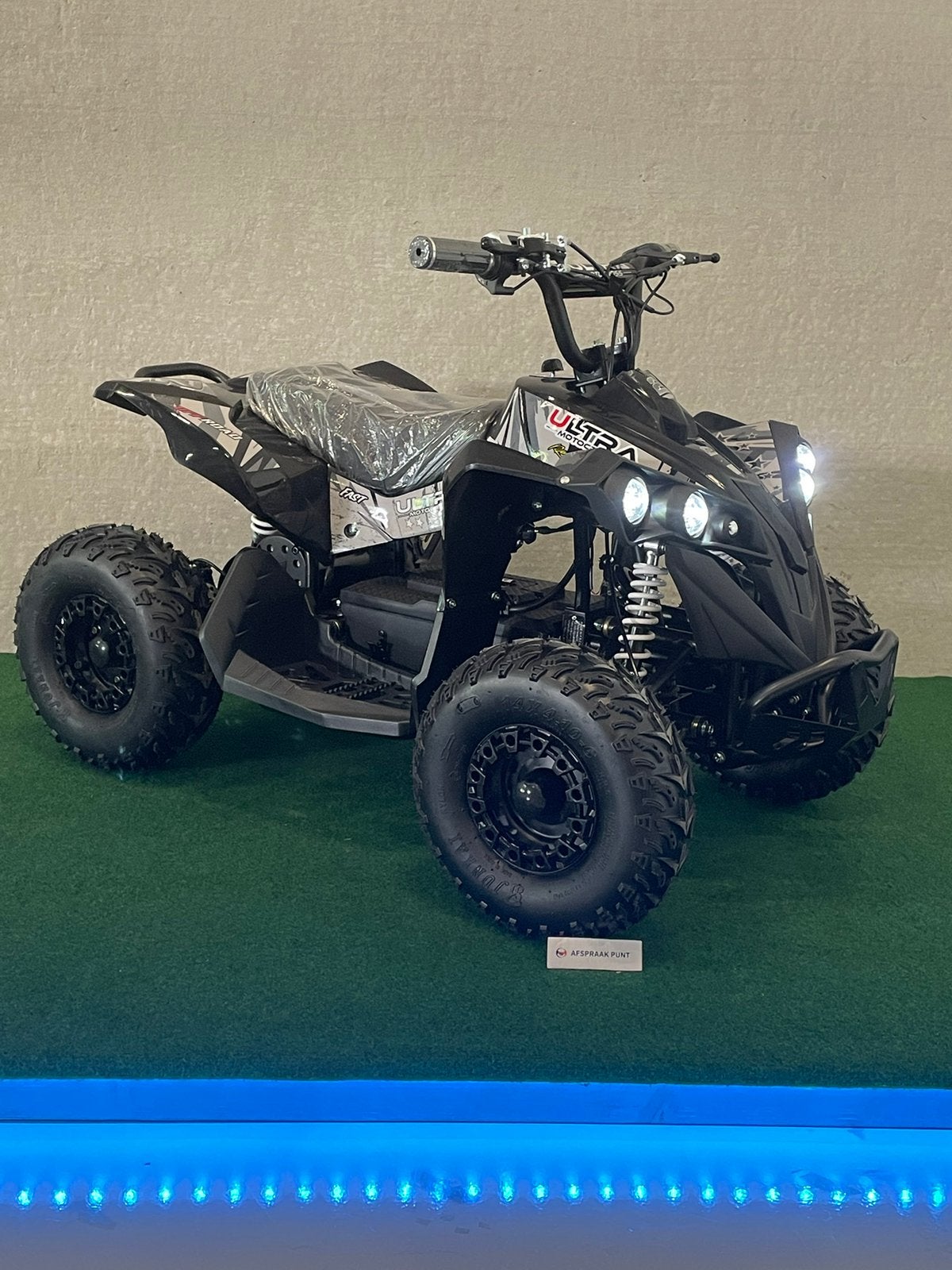 Ultra 1200 watt 48V elektrische zwarte kinder quad,garantie, Nieuw