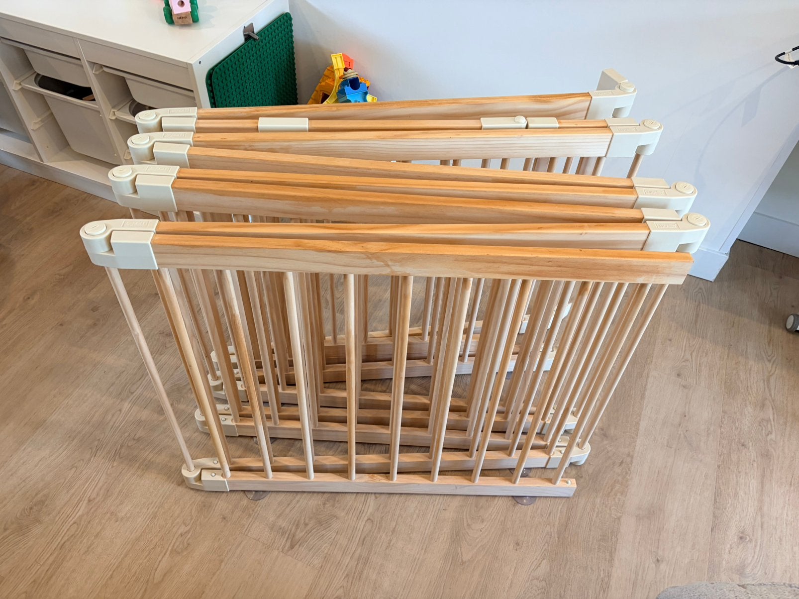 Nieuwe houten grondbox 172cm x 172 cm, Enfants & Bébés, Parcs, Enlèvement, Comme neuf