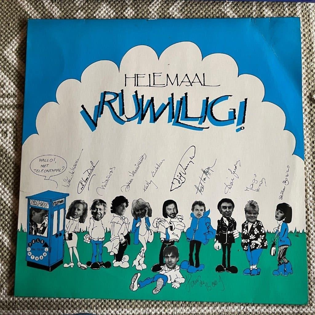 Helemaal vrijwillig, Cd's en Dvd's, Complilatie, Ophalen of Verzenden, Gebruikt, LP