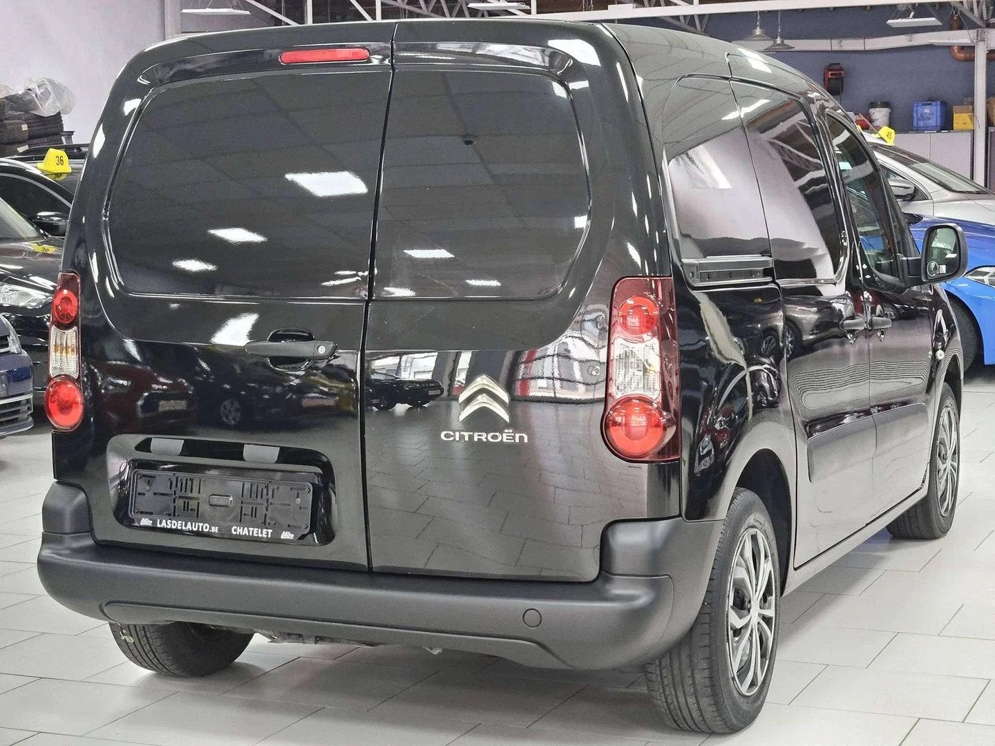Citroën Berlingo 1.6 HDi 3Places Carplay Gps Bluetooth Crui, Autos, Achat, Euro 6, Entreprise, Noir