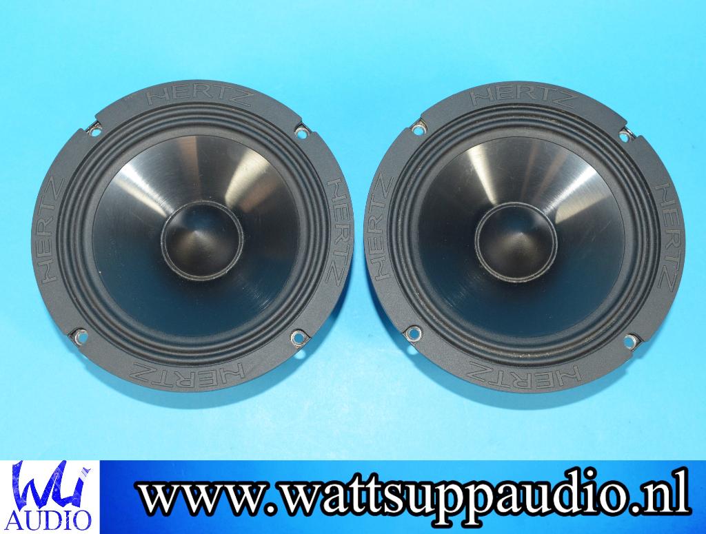 Hertz HV165 6.5'' midrange speakers 165mm /16.5cm, Auto diversen, Autospeakers, Ophalen of Verzenden, Gebruikt
