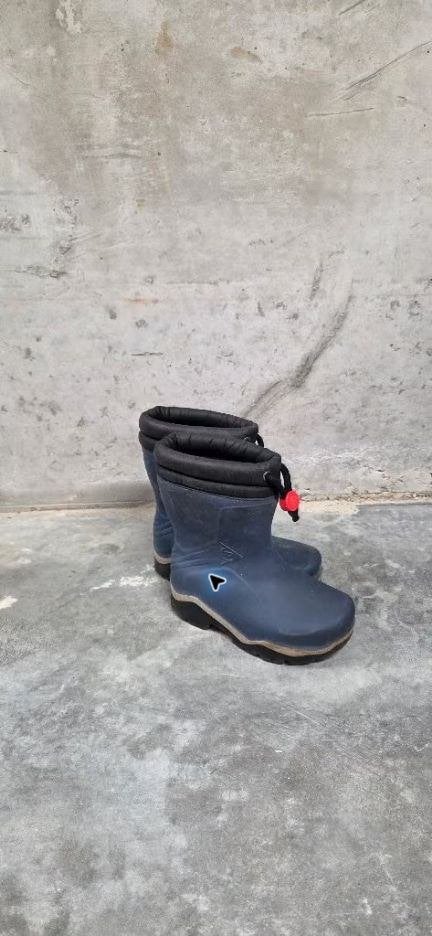 Blauwe Dunlop kinderlaarzen – maat 27, Enlèvement, Utilisé, Bottes