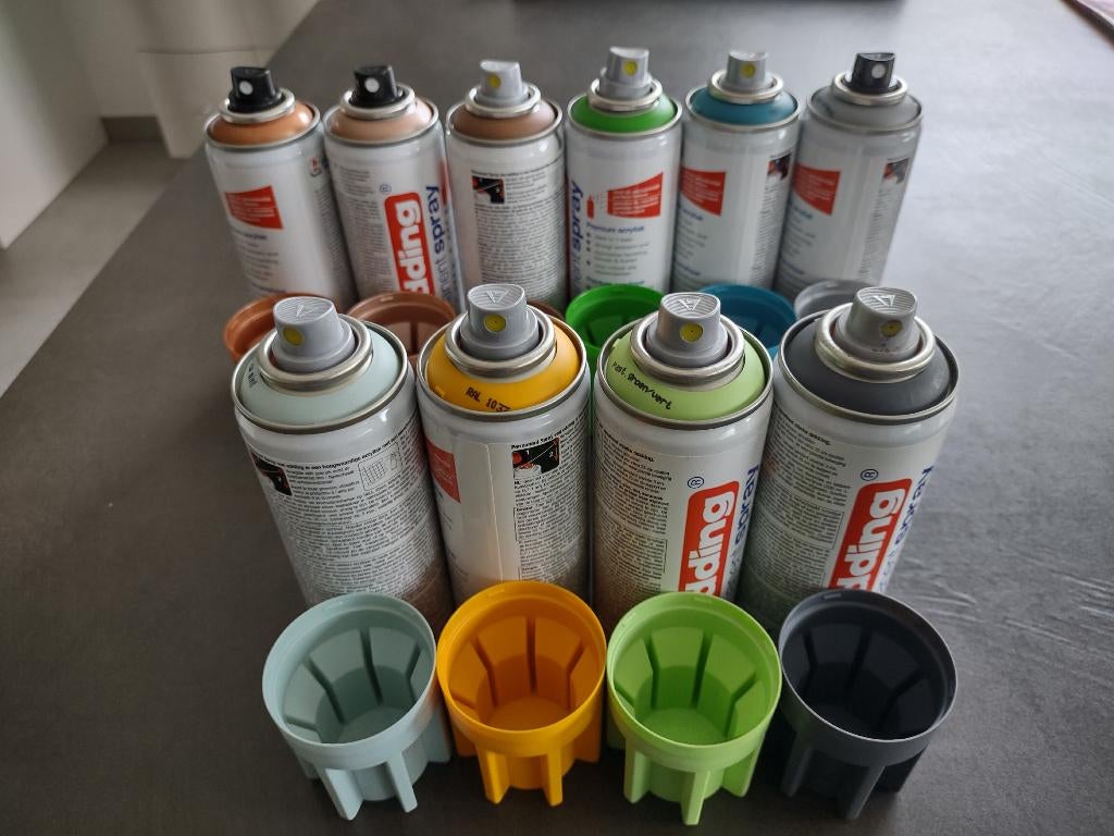 Edding permanent spray (zie foto's & omschrijving), Ophalen, Nieuw