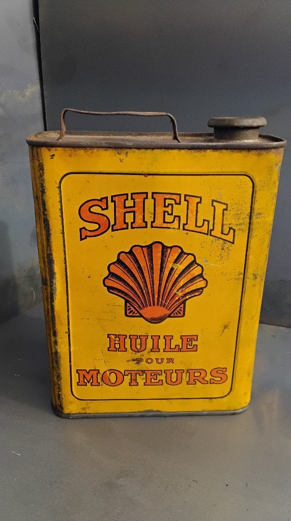 shell olieblik, Verzamelen, Ophalen