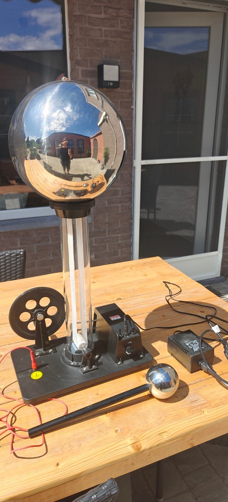 Van de Graaff generator / Elektrostatische demonstratie-set, Ophalen, Zo goed als nieuw