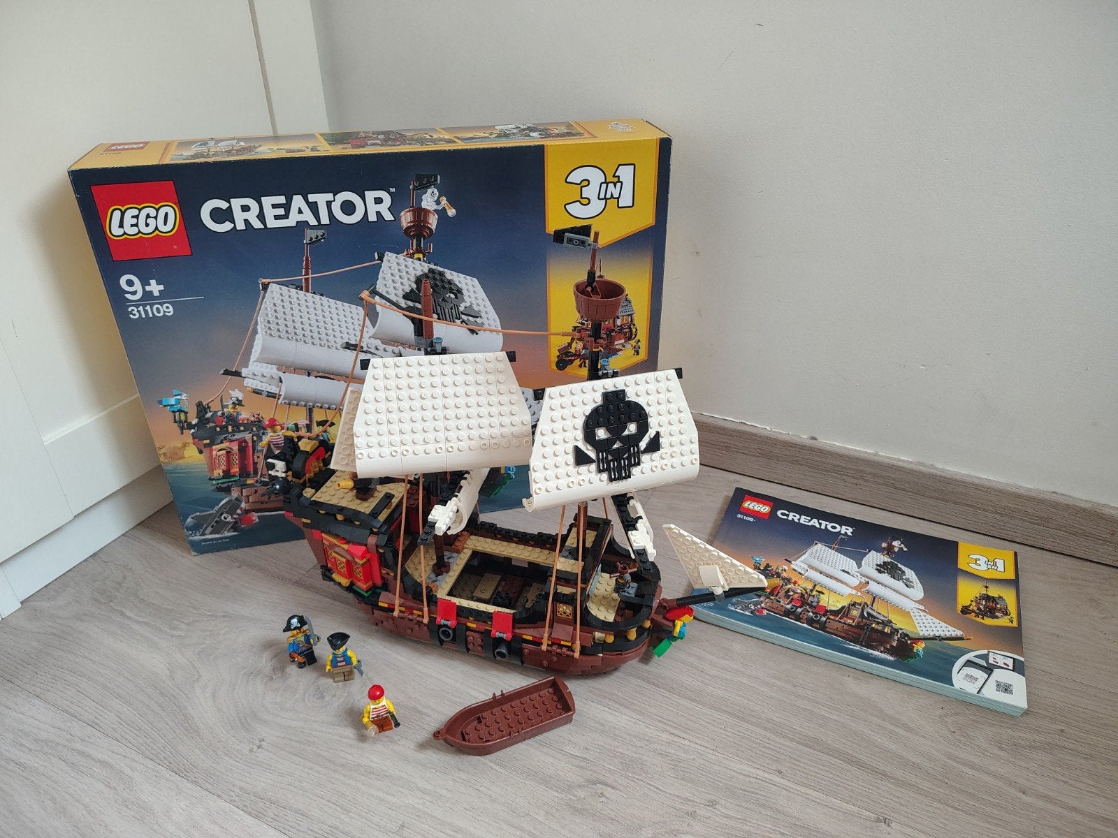 LEGO Creator 31109 3in1 Piratenschip, Ophalen, Lego, Creator