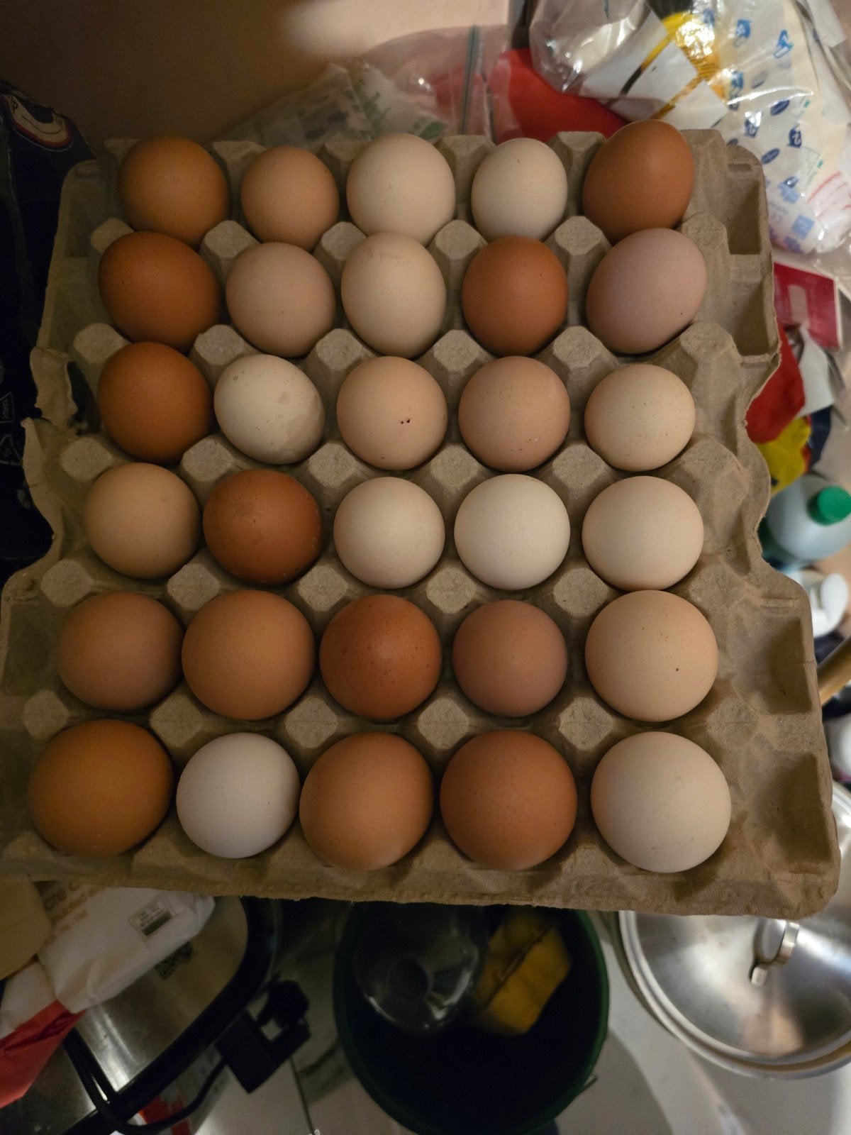 Eeiren Bio 11€ carton van de 30 stuk., Diversen, Levensmiddelen, Ophalen
