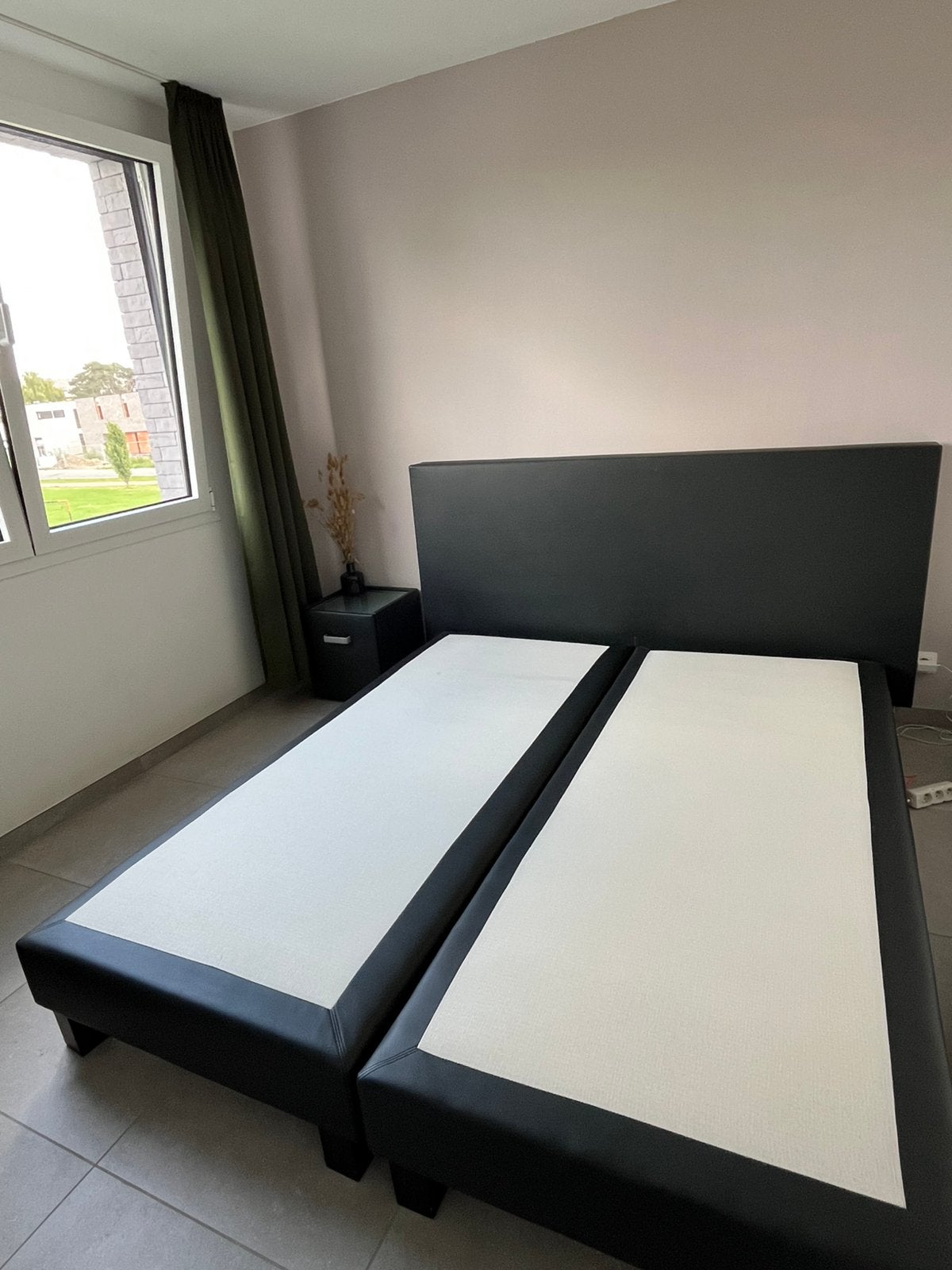Boxspring te koop, Ophalen, Zo goed als nieuw