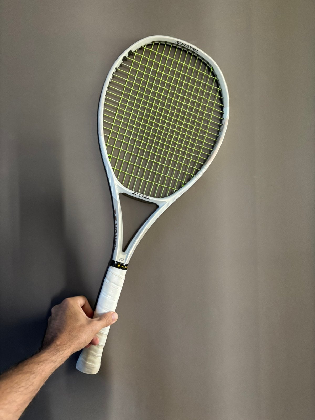 Yonex Vcore 98L beige (sand edition), Sport en Fitness, Ophalen, Zo goed als nieuw