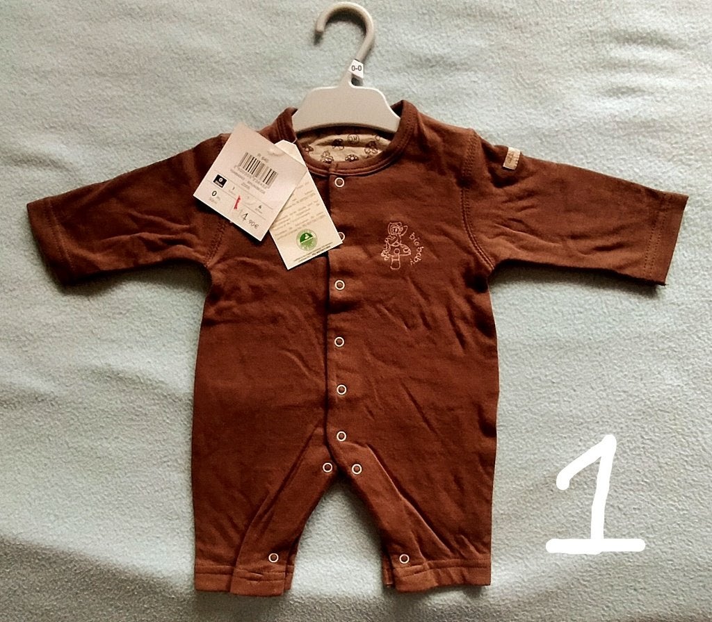 Nieuw kruippakje baby – maat 50, Ophalen, Nieuw, Jongetje of Meisje