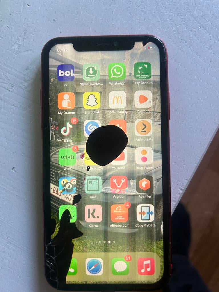 Iphone 11 werkt perfect, Telecommunicatie, Mobiele telefoons | Apple iPhone, Ophalen, Zo goed als nieuw, IPhone 11