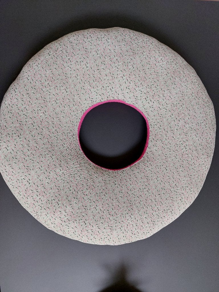kussen donut, Tapis ou Coussin, Fait main, Comme neuf, Enlèvement