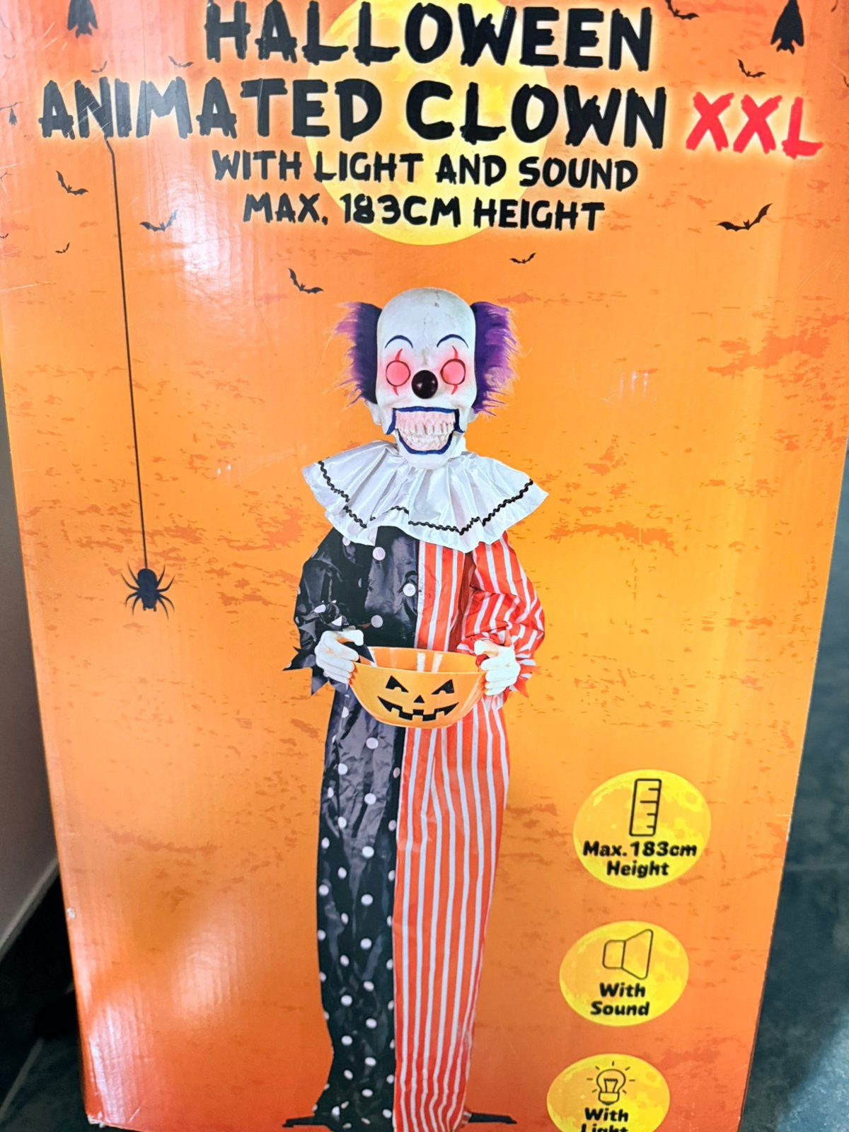 Halloween clown, Ophalen of Verzenden, Zo goed als nieuw