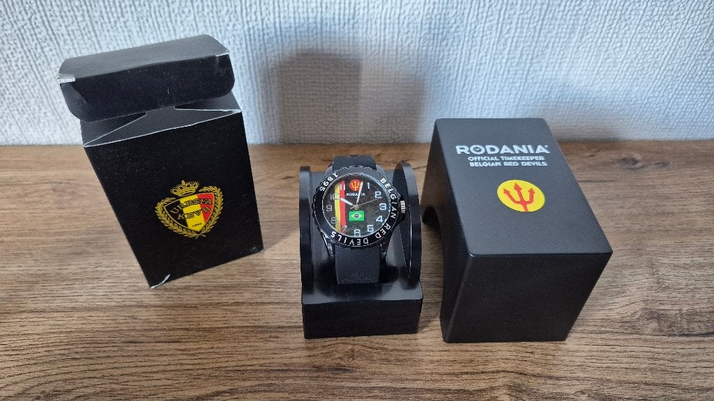 Rodania rode duivels uurwerk wk 2014 Brazilië, Ophalen of Verzenden, Nieuw