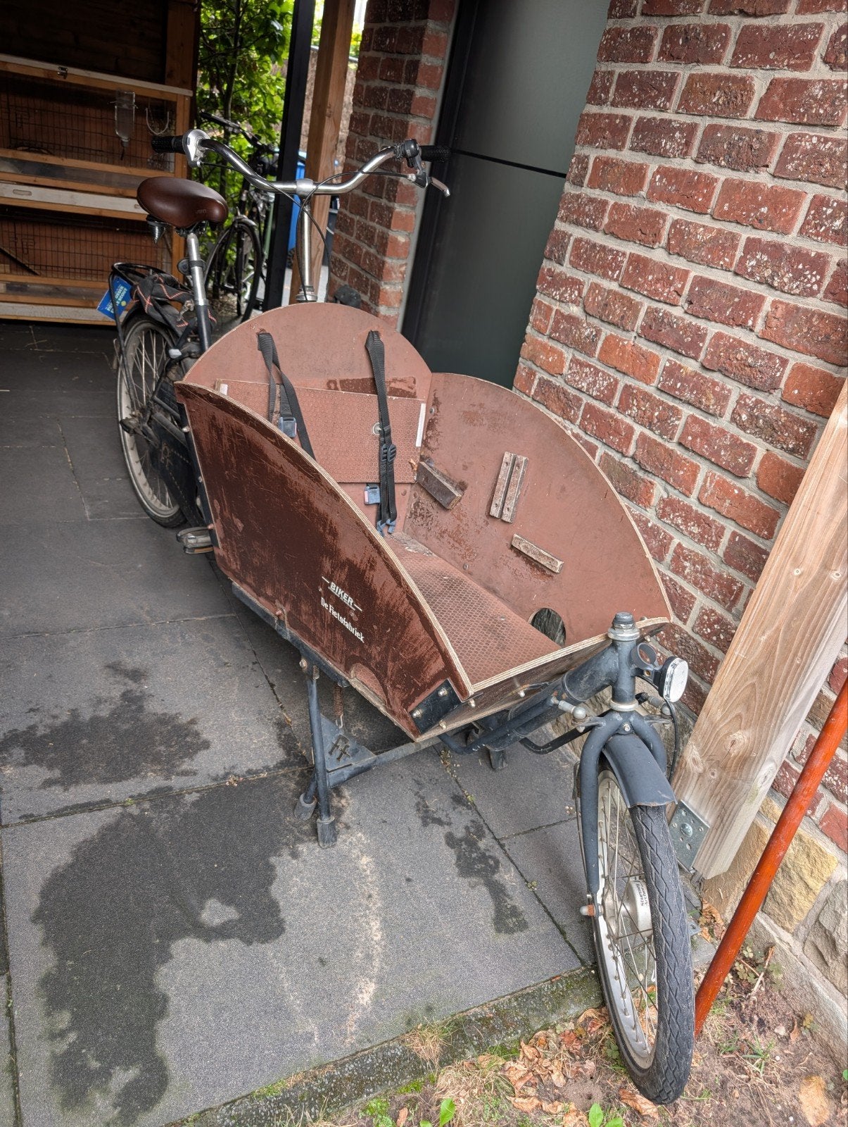 De Fietsfabriek bakfiets – 2 kinderplaatsen, Vélos & Vélomoteurs, Vélos | Vélos avec bac, Enlèvement, 2 enfants, Fietsfabriek