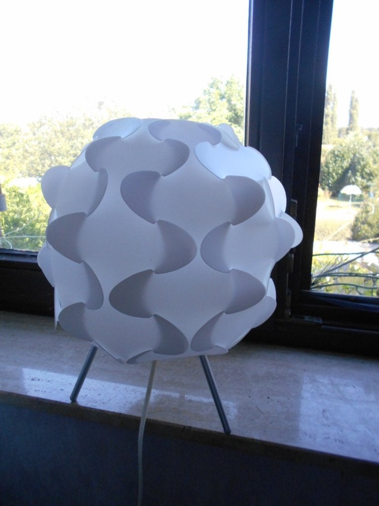 Twee nachtlampjes Ikea als nieuw:20 euro voor de set= KOOPJE, Ophalen, Nachtlamp, Wit, Zo goed als nieuw