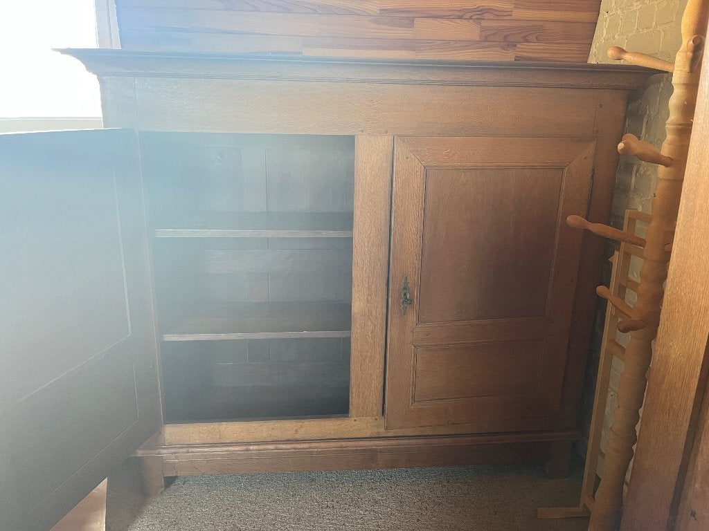 Armoire chêne, 25 à 50 cm, 100 à 150 cm, Enlèvement, Utilisé