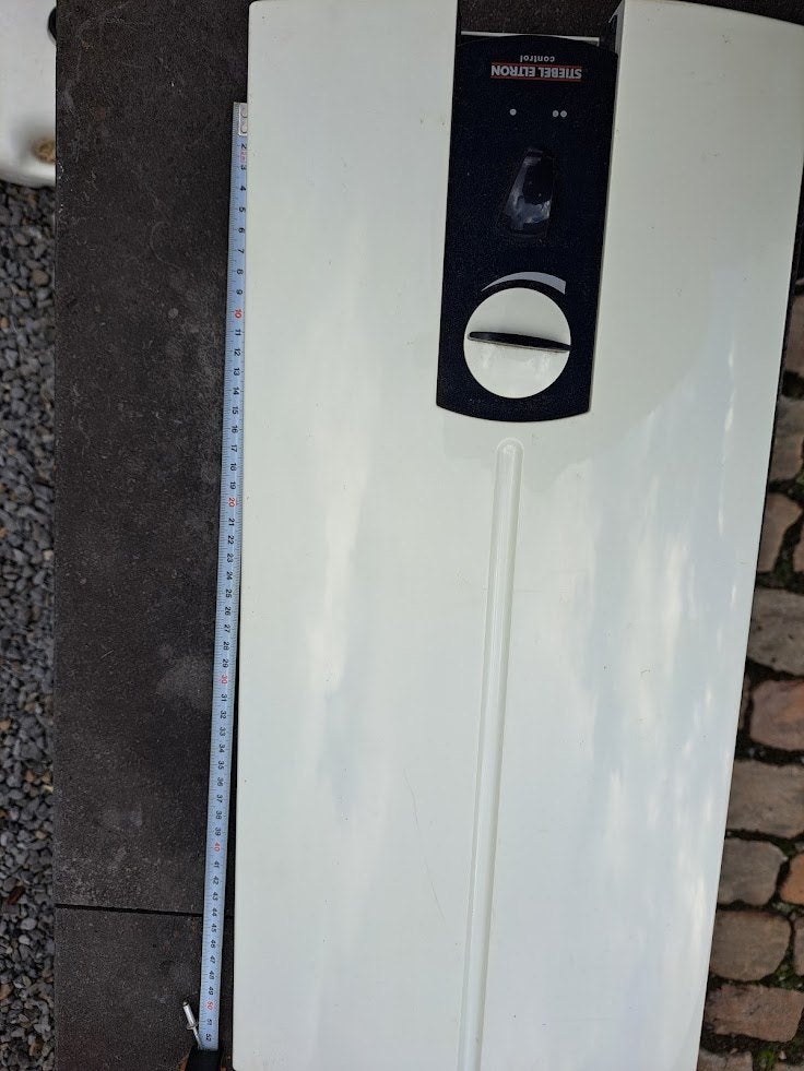 elektrische doorstromer warm water, Doe-het-zelf en Bouw, Ophalen, Zo goed als nieuw