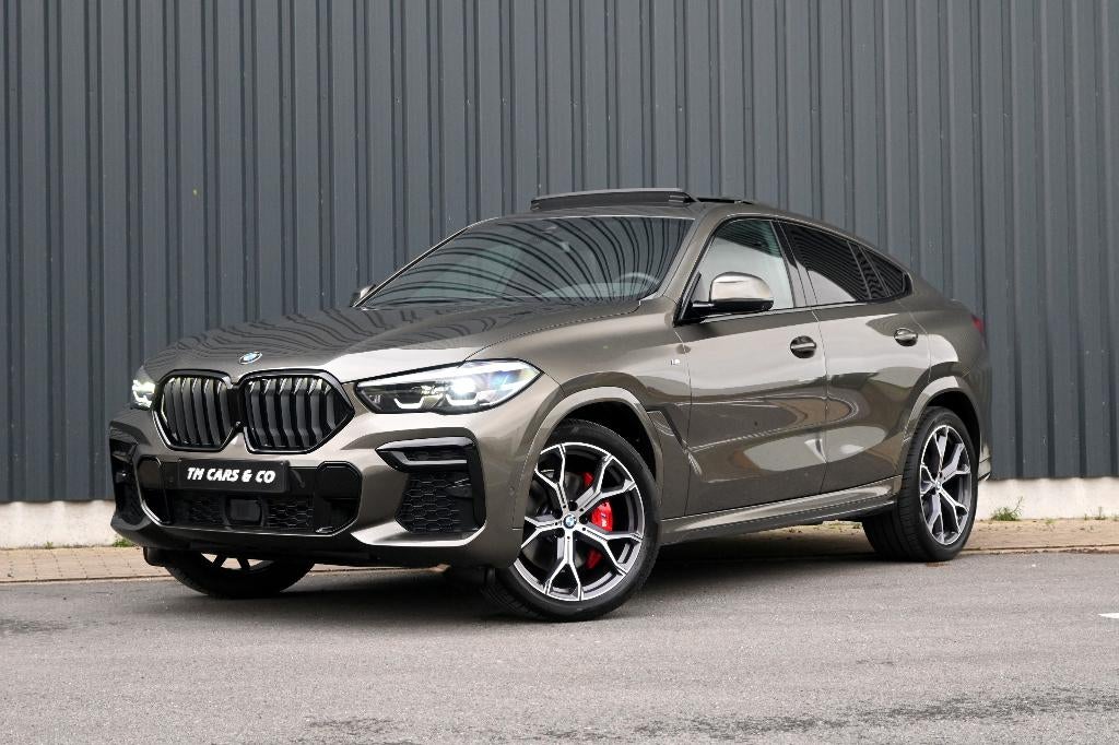 BMW X6 30d M-pakket, Pano, 360Cam, Ambilight, H&K, BTW, Autos, BMW, Cuir, Achat, Entreprise, Entretenue par le concessionnaire