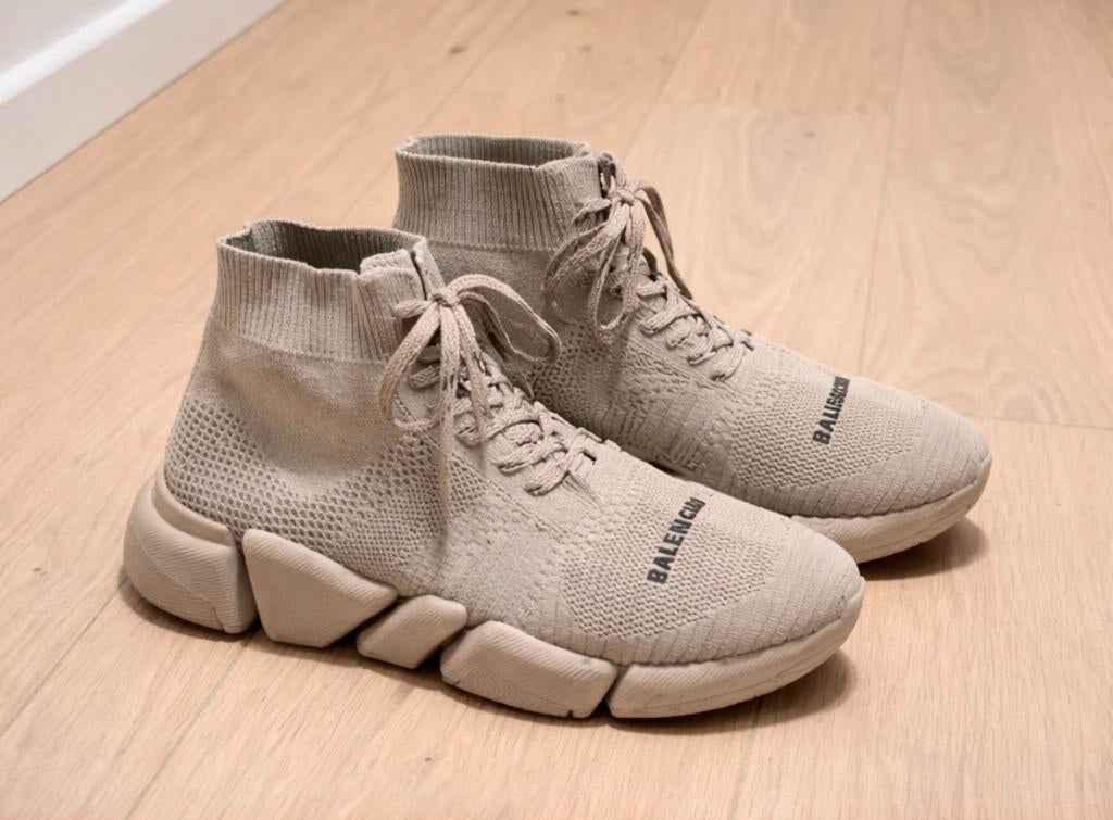 Balenciaga beige en tissu – Taille 37, Enlèvement ou Envoi, Beige, Sneakers et Baskets, Porté