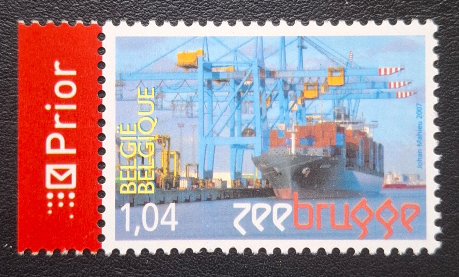 België: OBP 3669 ** Zeebrugge 2007., Frankeerzegel, Ophalen of Verzenden, Zonder stempel, Postfris