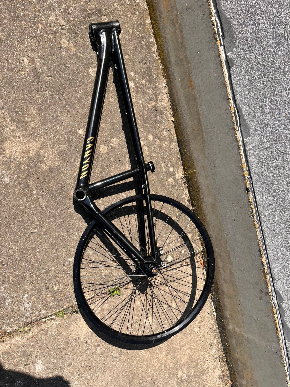 Canyon stitched frame 360, Fietsen en Brommers, Ophalen, Frame, Gebruikt, BMX