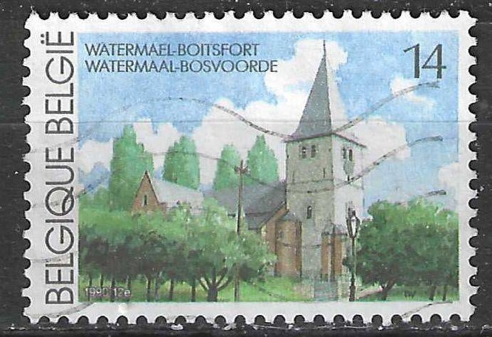 Belgique 1990 - Yvert 2381 - Tourisme - Watermael (ST), Envoi, Affranchi, Oblitéré
