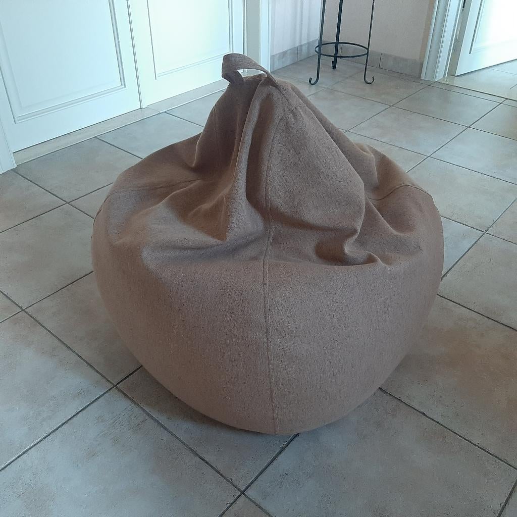 zitzak/Bean Bag Lumaland, Ophalen, Zo goed als nieuw, Beige, Zitzak