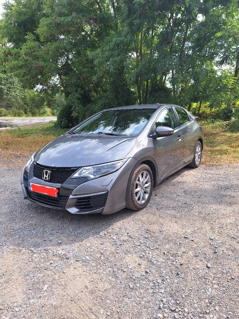 Prachtige Honda Civic 1.6 i-DTEC klaar om te rijden, Auto's, Honda, Voorwielaandrijving, Dealer onderhouden, Stof, 4 cilinders
