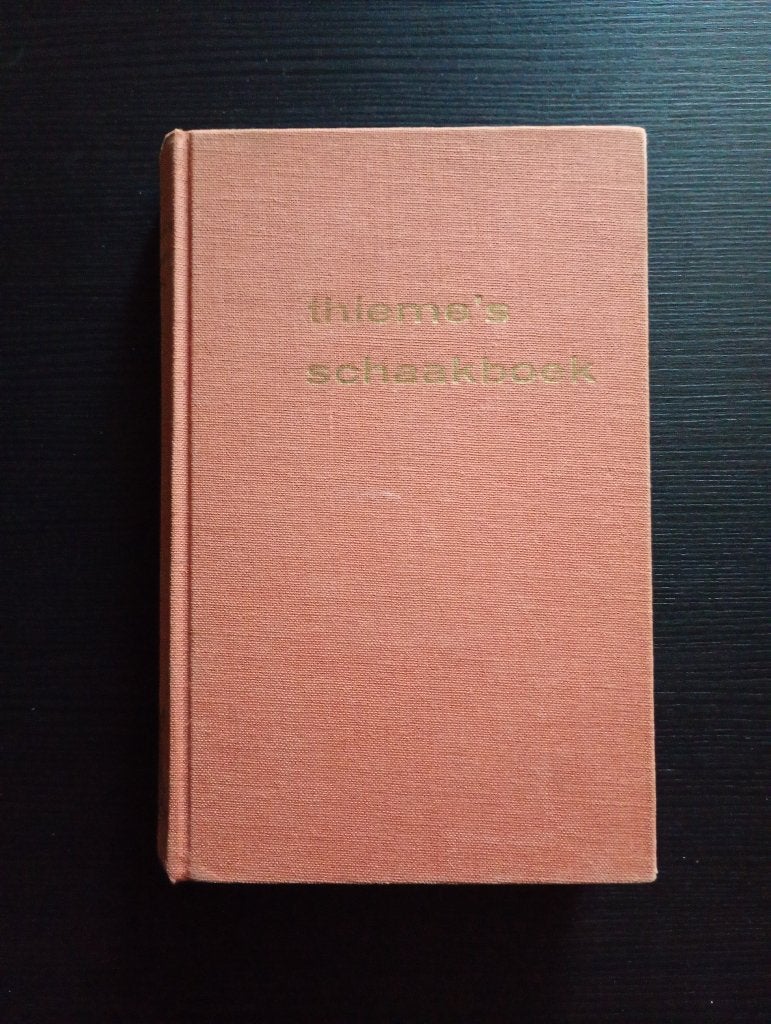 Thieme's schaakboek, Ophalen of Verzenden, Minder dan 500 stukjes, Zo goed als nieuw, Schaken
