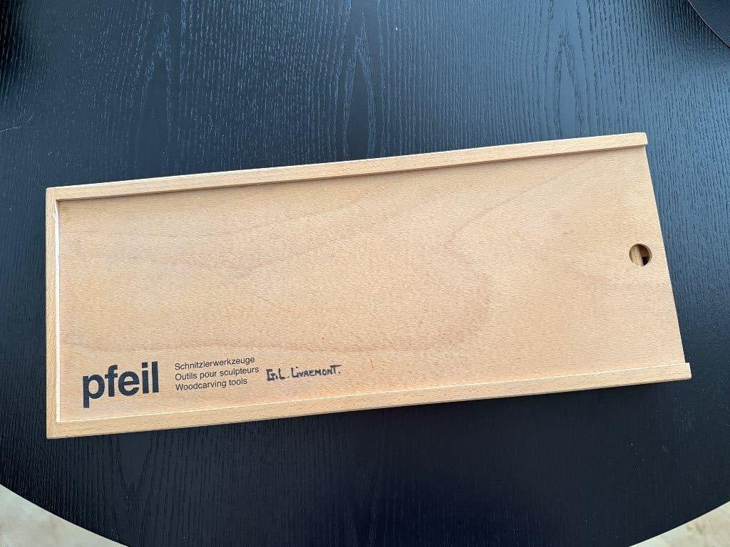 Kit de gouges Pfeil (18p), Bricolage & Construction, Outillage | Outillage à main, Enlèvement, Comme neuf, Jeu d'outils, Autres marques
