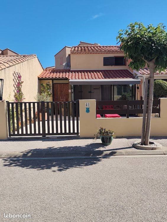 Gemeubeld Huis te koop in naturistendorp Port Leucate, Immo, Étranger, Ventes sans courtier, 2 pièces, France, Autres