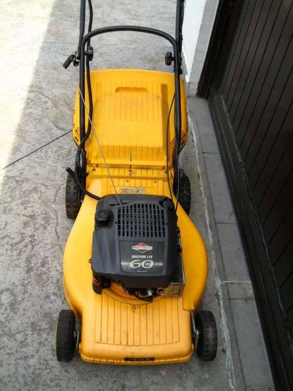 Stiga Briggs & stratton Quantum XTE 60 alu chassis, Ophalen