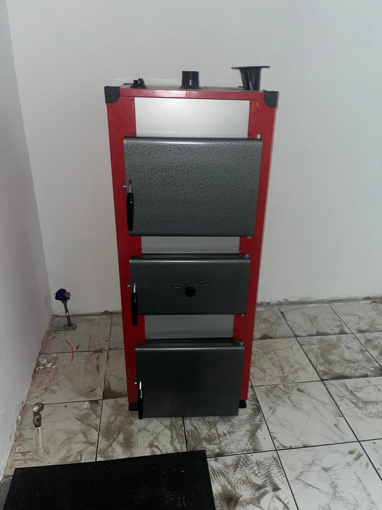 Nieuwe Kachel/allesbrander/pellets/hout/ CV-ketel, Ophalen, Kachel