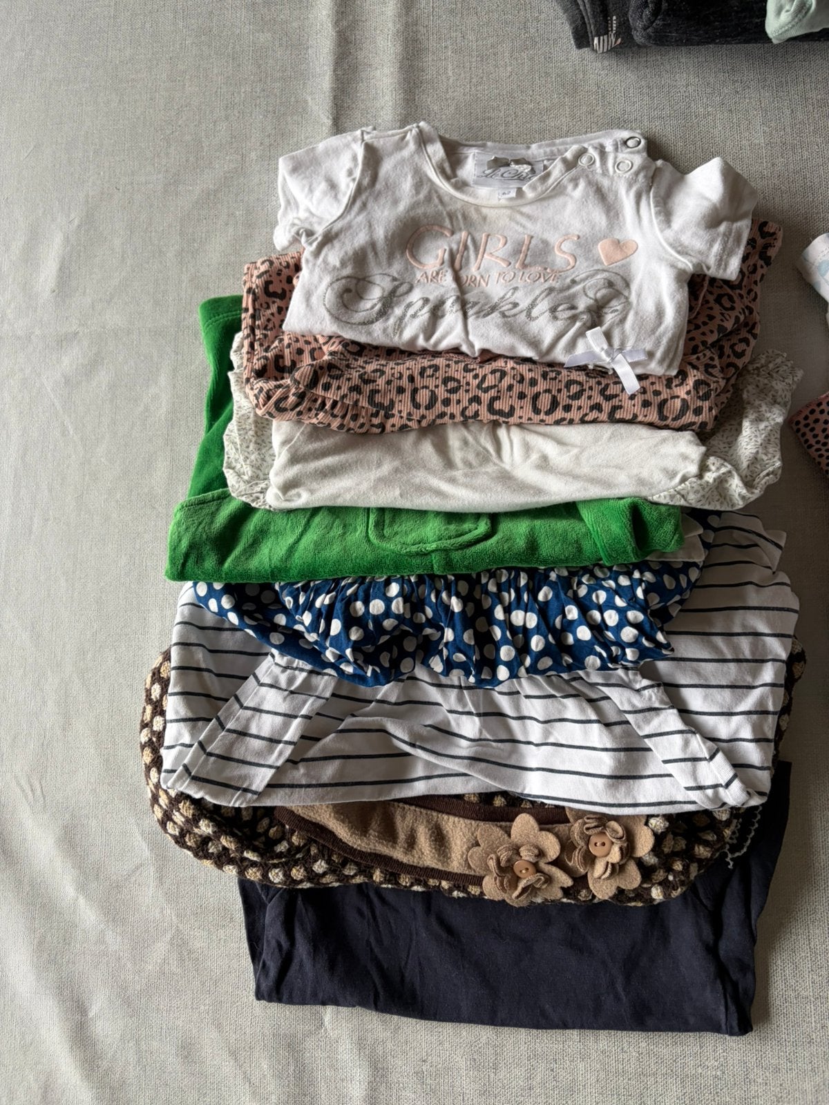 Pakket meisjes kleren maat 62, Ophalen, Gebruikt, Meisje, Setje