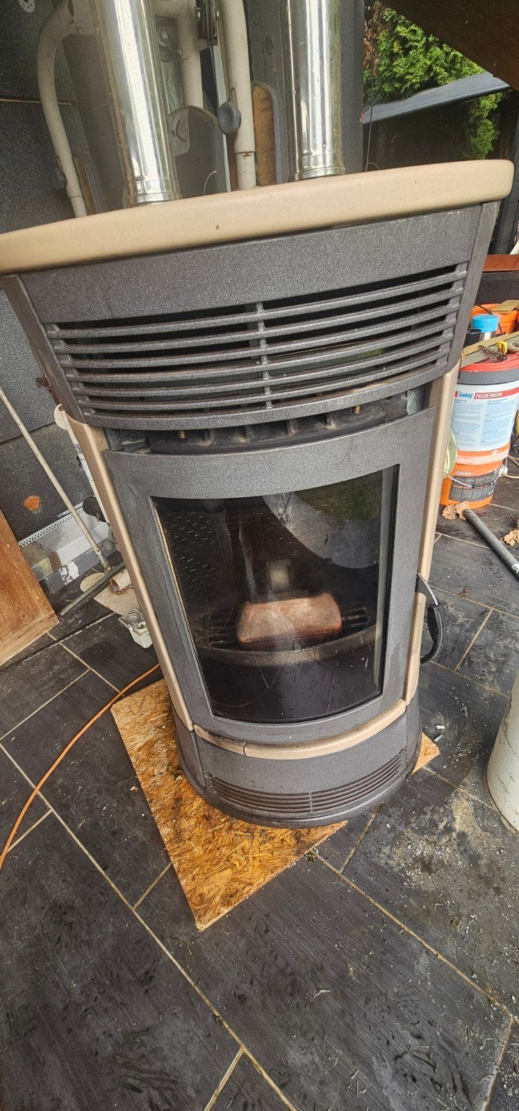 Pellet Edilkamin canalisable 11kw, Enlèvement ou Envoi