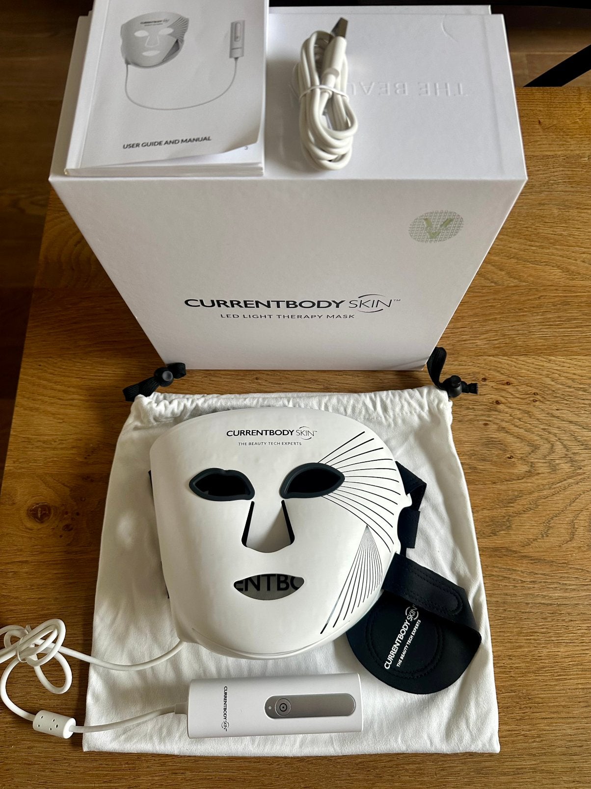 LED roodlicht therapie gezichtsmasker van Currentbody, Elektronische apparatuur, Ophalen of Verzenden, Nieuw